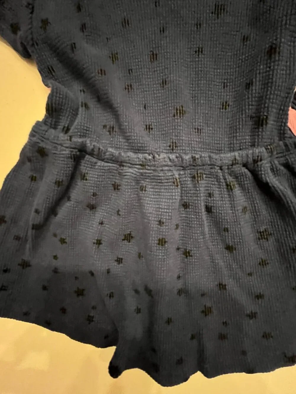 Splendid Navy Dress with a Pink Stripe Girls Size 4